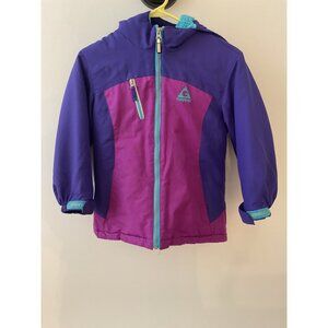 Gerry Girls XS- 6 Purple & Pink Hooded Jacket
